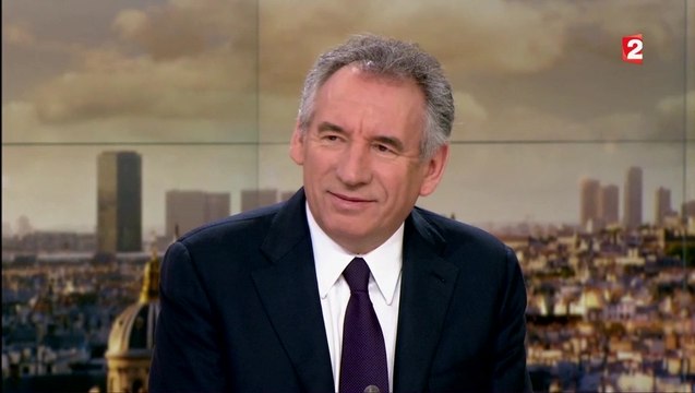 François Bayrou, invité du 20H sur France2 - 220217