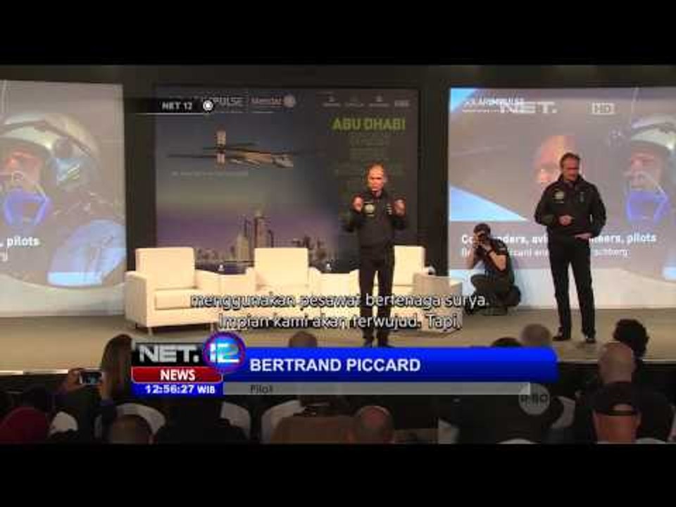 Pesawat dengan bahan bakar tenaga surya - NET12