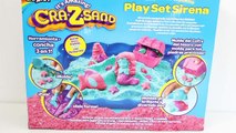 Cra Z SAND Sirena Play Set Princess Ariel The Little Mermaid Mermaids Kinetic Sand Super S