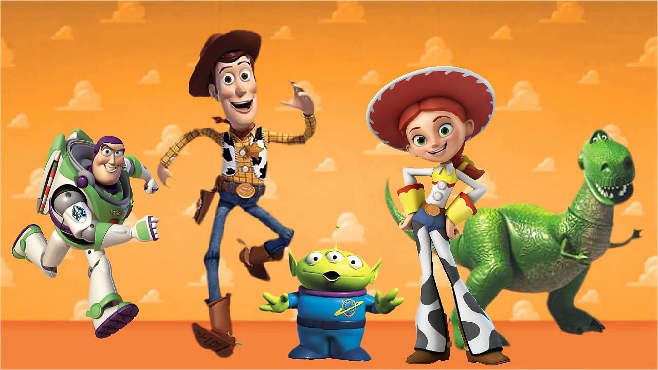 Toy story Finger Family / English Rhymes