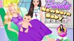 Barbie Princess Newborn Baby - Disney Princess Pregnant Barbie Cartoon Games For Girls 201