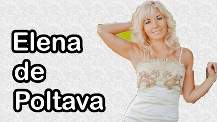 Les femmes russes de Poltava avec la belle Elena