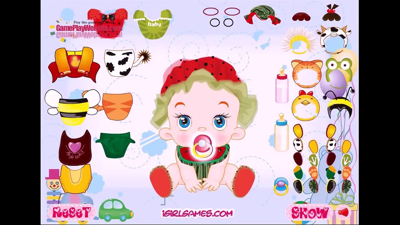 942 kiss my baby - Baby games - Jeux de bébé - Juegos de Ninos # Play disney Games # Watch