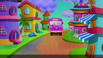 Wheels on the Bus Go Round and Round Rhyme - Popular Nursery Rhymes and Songs for Children