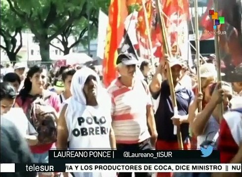 Argentina: empleados de AGR siguen su lucha en defensa de sus trabajos