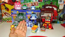 Киндеры с Игрушками Робокар Поли Рой обзор на русском языке.Unboxing Kinder Eggs Roboсar P