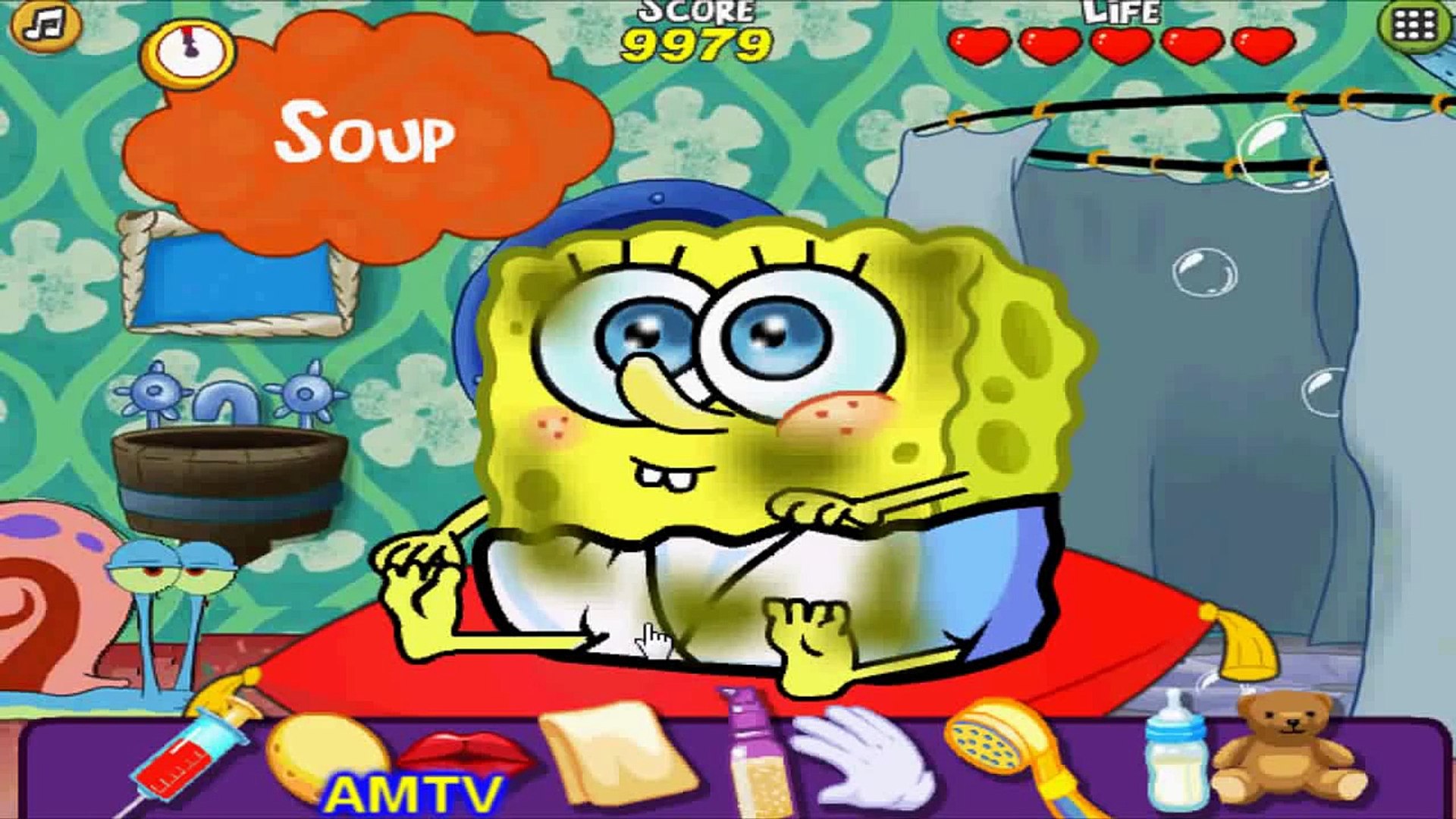 Baby Spongebob Squarepants & Patrick Full Game Movie for Kids & Babies | Kids Games