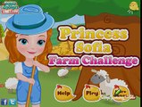 Sofía la Primera Princesa Sofía de la Granja Reto de la Película de Disney de dibujos animados Juego para Niños en el Baño