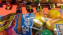 16 Surprise Eggs Dora The Explorer SpongeBob Squarepants Teenage Mutant Ninja Turtles Nickelodeon