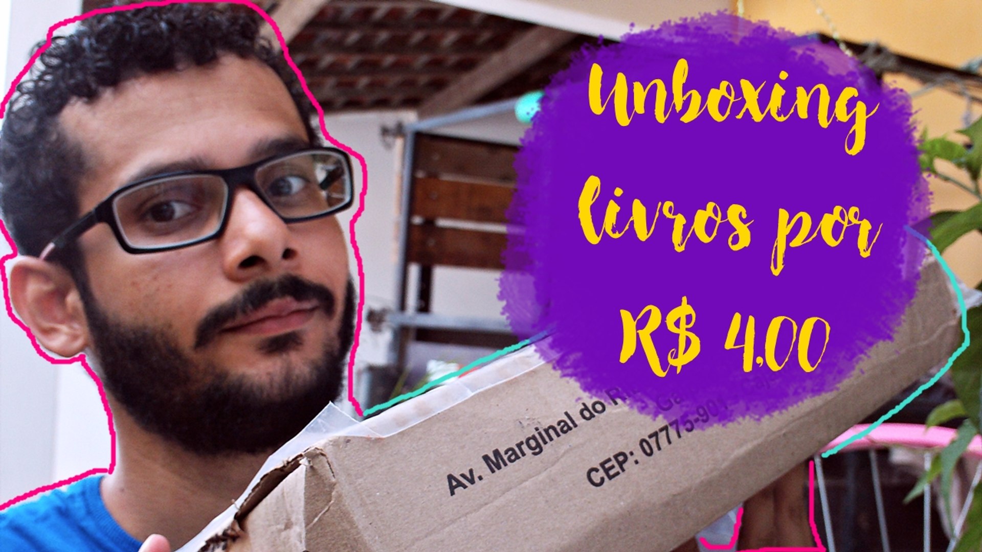 UNBOXING muitos livros por até R$ 4,00