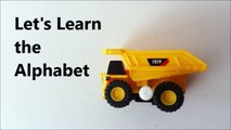 Learning Construction Vehicles starting with letter D for kids with Choro-Q & Packman