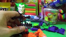 Imaginext Joker and Bane take Batman cape from Robin Batcave Dc Superhero toy