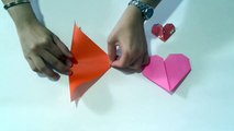 14. Origami Heart - Simple and Easy Paper Art Crafts for Kids and Everbody