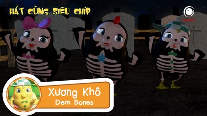 [maiaTV English] Dem Bones - Xương Khô - Chicken Band - Ban Nhạc Gà Con - Siêu Chíp 2015 - 2016
