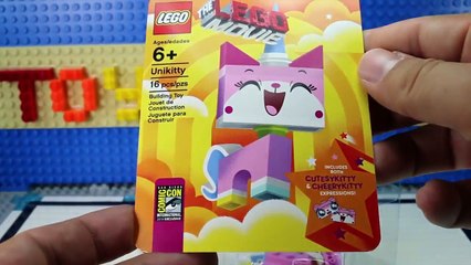 LEGO UNIKITTY Regalo en la SAN DIEGO COMIC CON de nueva SDCC Vamos a Construir!