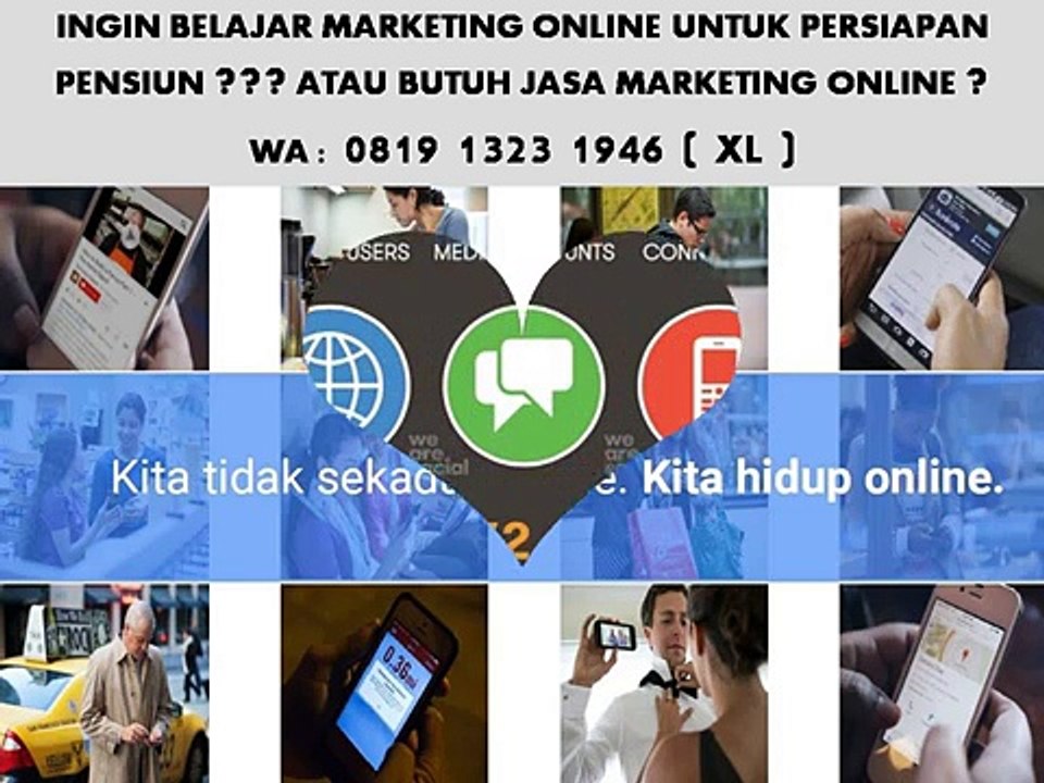 CALL 0819 1323 1946 ( XL )Kursus Pemasaran Online Surabaya