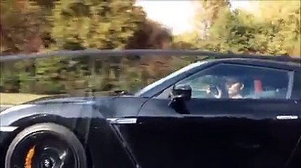Insane Supra vs GTR plus a bike at the end