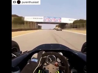 Just listen to that V8 screaming at 10.500 RPM!