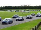 Mitsubishi Evolution World Record , 273 Evo's on a track