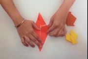 18. Simple Origami Chicken (Hen) - Simple and Easy Paper Art Crafts for Kids