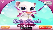 Talking angela nose doctor Baby Game