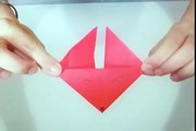 19. Simple Origami Fox - Simple and Easy Paper Art Crafts for Kids