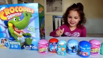 Kids Fun Crocodile Dentist Toy! Dare and win a Disney Surprise or Shopkins