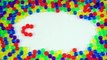 DIY Cómo Hacer Colores Suaves Palo de Gelatina en Gomitas Pudín de Aprender los Colores Big Orbeez Brillo Po