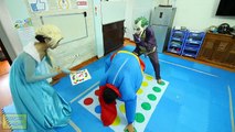 Spiderman get a BIG FAT BUTT!!! W/ Frozen Elsa vs Joker vs Doctor Blue Spiderman Fun Super
