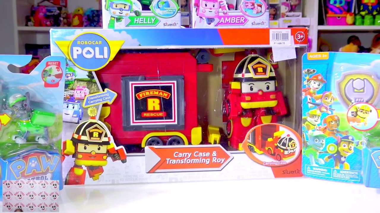 ROBOCAR POLI Transforming Robots Carry Case   Paw Patrol - Kids' Toys-NGe9kg48E6s