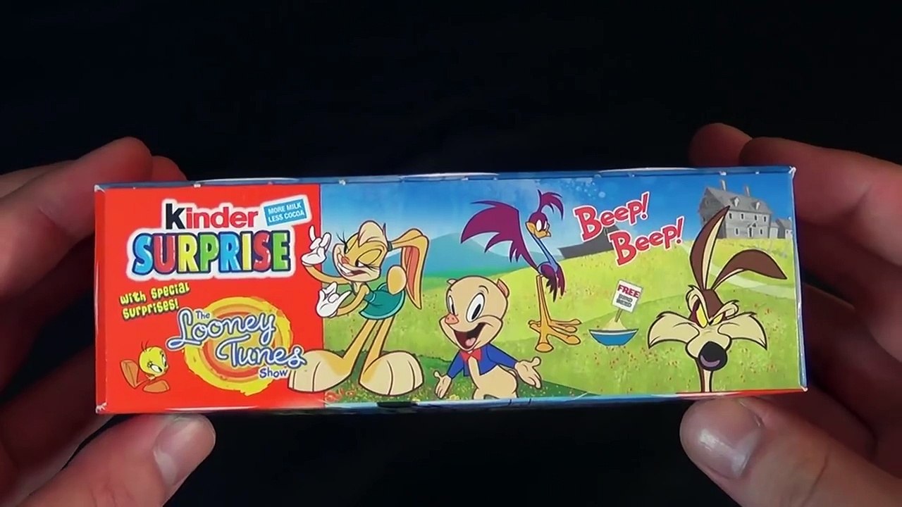 LATEST KINDER SURPRISE OPENING EASTER EGG OPENINGS the WB LOONEY TUNES
