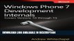 Audiobook Free Windows Phone 7 Development Internals: Covers Windows Phone 7 and Windows Phone 7.5