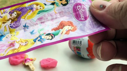 Download Video: El Gigante De La Princesa De Kinder Huevos Sorpresa De Disney Frozen Elsa Anna Mickey Minnie Play-Doh Huevos