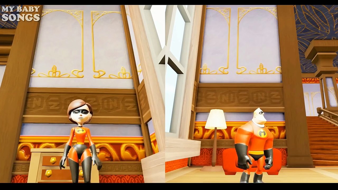 Five Little Skeleton Mickey Mouse Jumping on the Bed & Finger Family Songs with Ghosts Nur