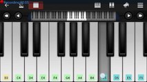 Kal Ho Na Ho Piano Tutorial - Play in Mobile   Piano notes ♫