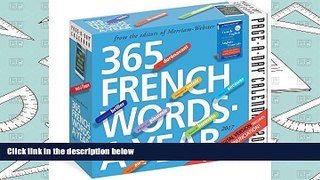 PDF [Download] 365 French Words-A-Year Page-A-Day Calendar 2017 Read Online