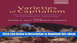 eBook Free Varieties of Capitalism: The Institutional Foundations of Comparative Advantage Free