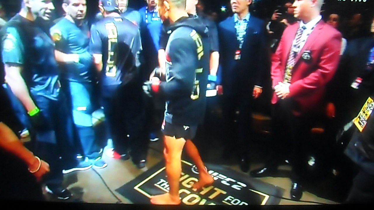 Entrada de José Aldo #UFC194