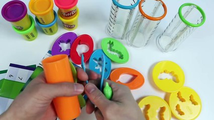 PLAY DOH Shape and Learn Playset - Best Learning Counting & Colors for Children Video!-o9_WKuFTKag