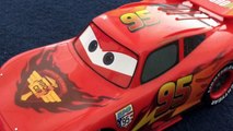 Pixar Cars 2 Turbo Lightning Mcqueen Neon RC Racers Remote Control Disney Car Toys Review