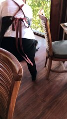 Waitress Drags Out Unwanted Guest at Restaurant