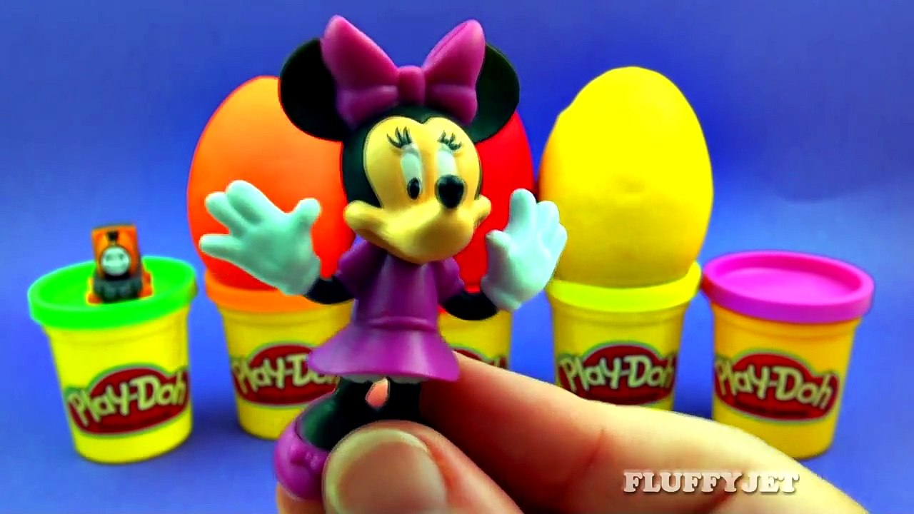 Learning Colors with Play Doh Surprise Eggs for Children _ Play & Learn with Toys Frozen Pikachu-6UDLvKgduzo