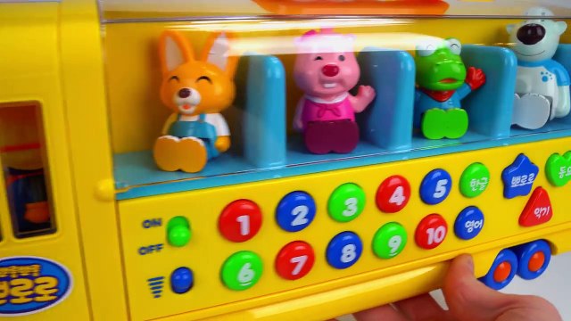 Best Learning Video for Kids - Cute Kid Genevieve Plays & Learns - Pororo the Little Penguin Toy Bus!-Fr48eRrMkdk