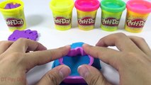 Learn Colors Play Doh Hello Kitty Animals Molds Fun & Creative for Kids Compilation EggVid