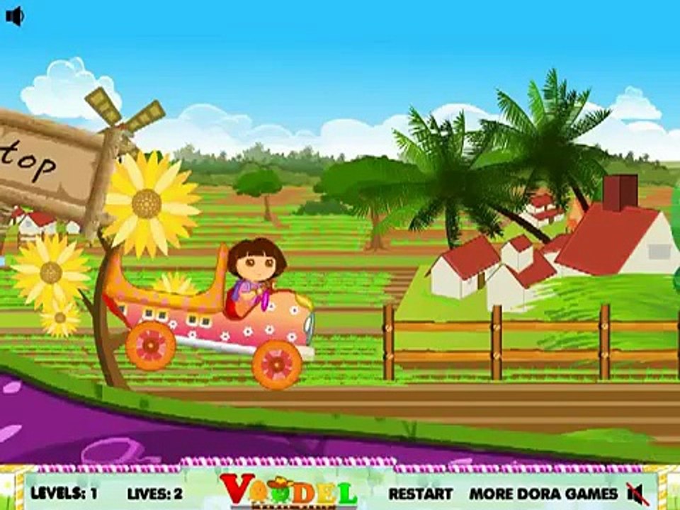 Dora Candyland Game Play