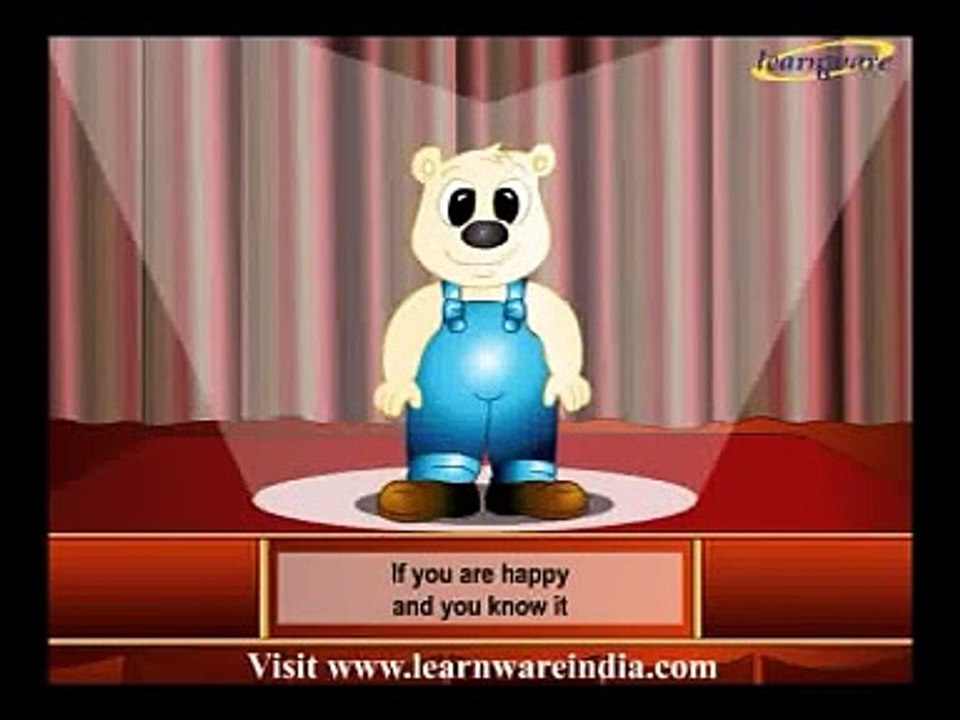 If You Happy and You Know It Clap Your Hands Song with Lyrics