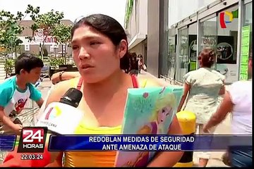 Jockey Plaza: refuerzan medidas de seguridad tras amenaza de atentado