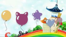 Mega Gummy bear Baby Balloon Song for Learning Colors with Finger Family Nursery Rhymes fo