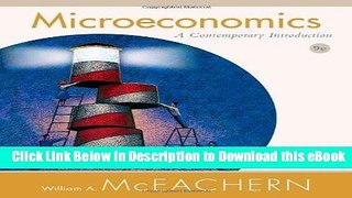 eBook Free Microeconomics: A Contemporary Introduction (Available Titles CourseMate) Free Online