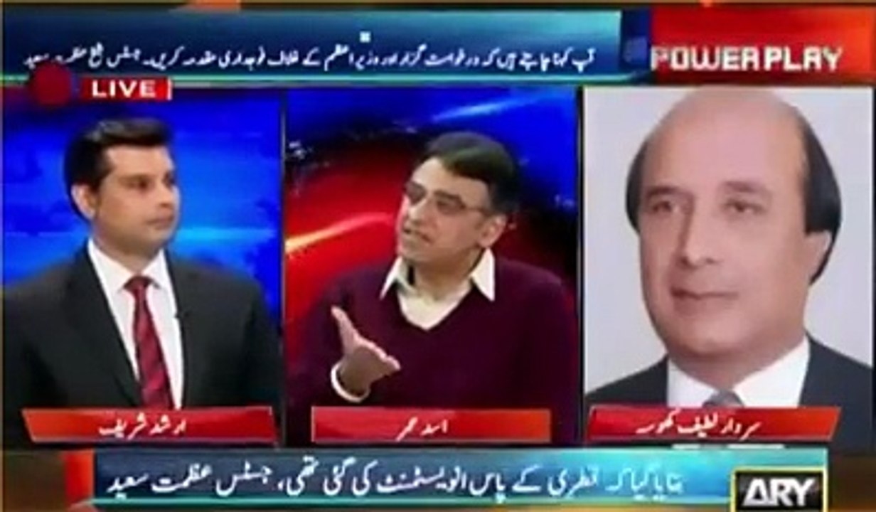 Pakistan did not have " Wazir-e-Azam" we have "Mughal-e-Azam" - Asad Umer